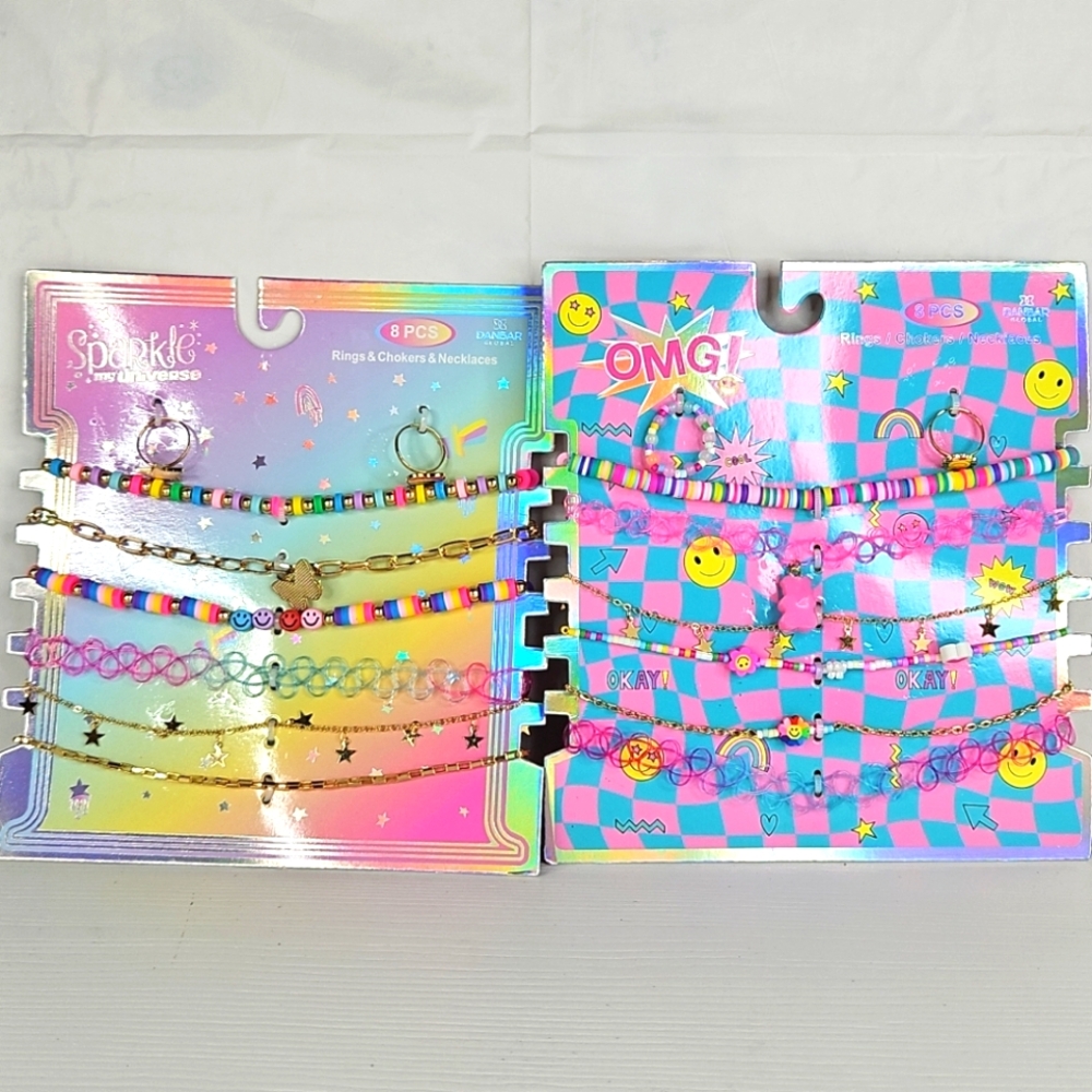🎁 Dunbar Global For Girl 2 Set  Each Set Have 8 pieces, 16 pieces total New